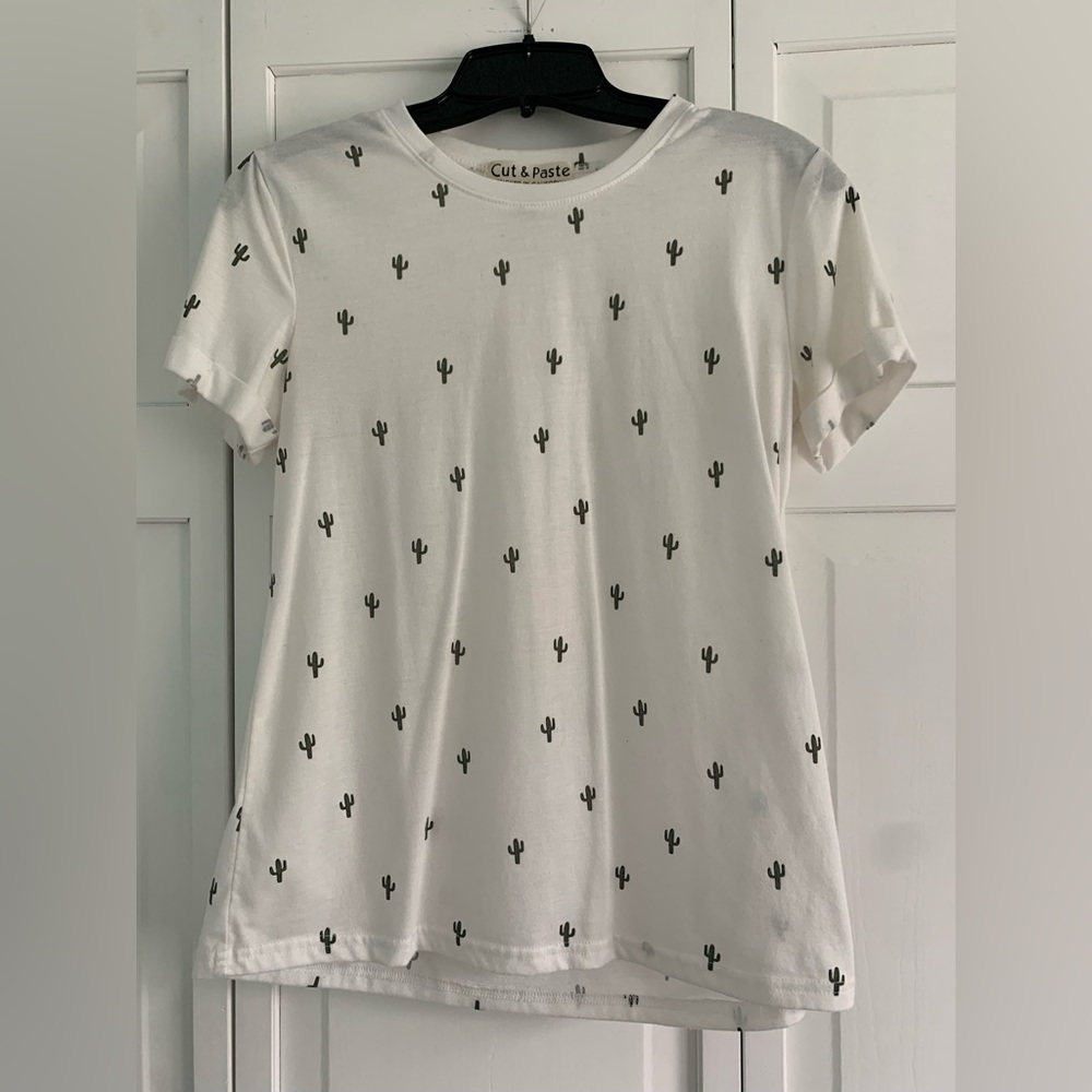 Women’s, Small, Cactus t-shirt, Cut & Paste
